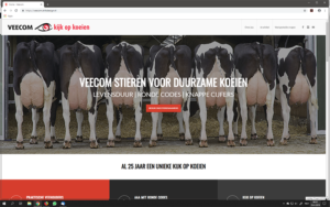 Nieuwe website voor Veecom